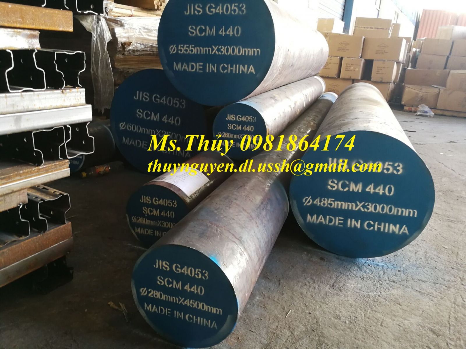 Thép rèn 12CrMoV, SCM440, 40CrNiMo